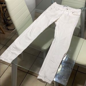 White Jeans ZARA Size 31